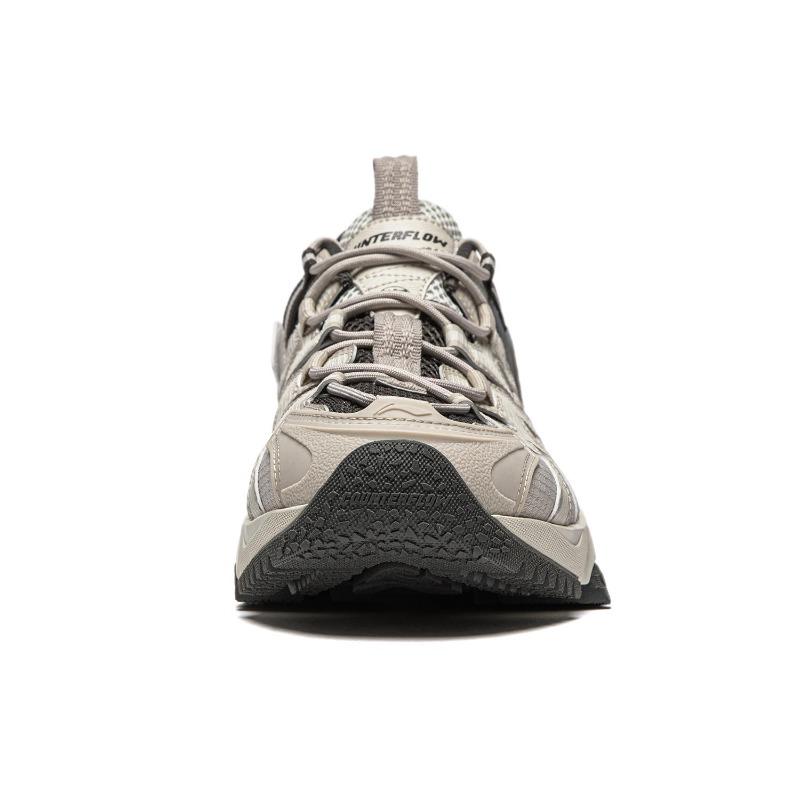 Li-Ning CF Counterflow Xingye Men Low Top Casual Shoes Grey AGLU073-2