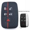Car Remote Key Case Cover Fob Shell For Land Rover Range Rover Sport Evoque Freelander Velar Discovery 4 Jaguar Xe Xj Xf Guitar