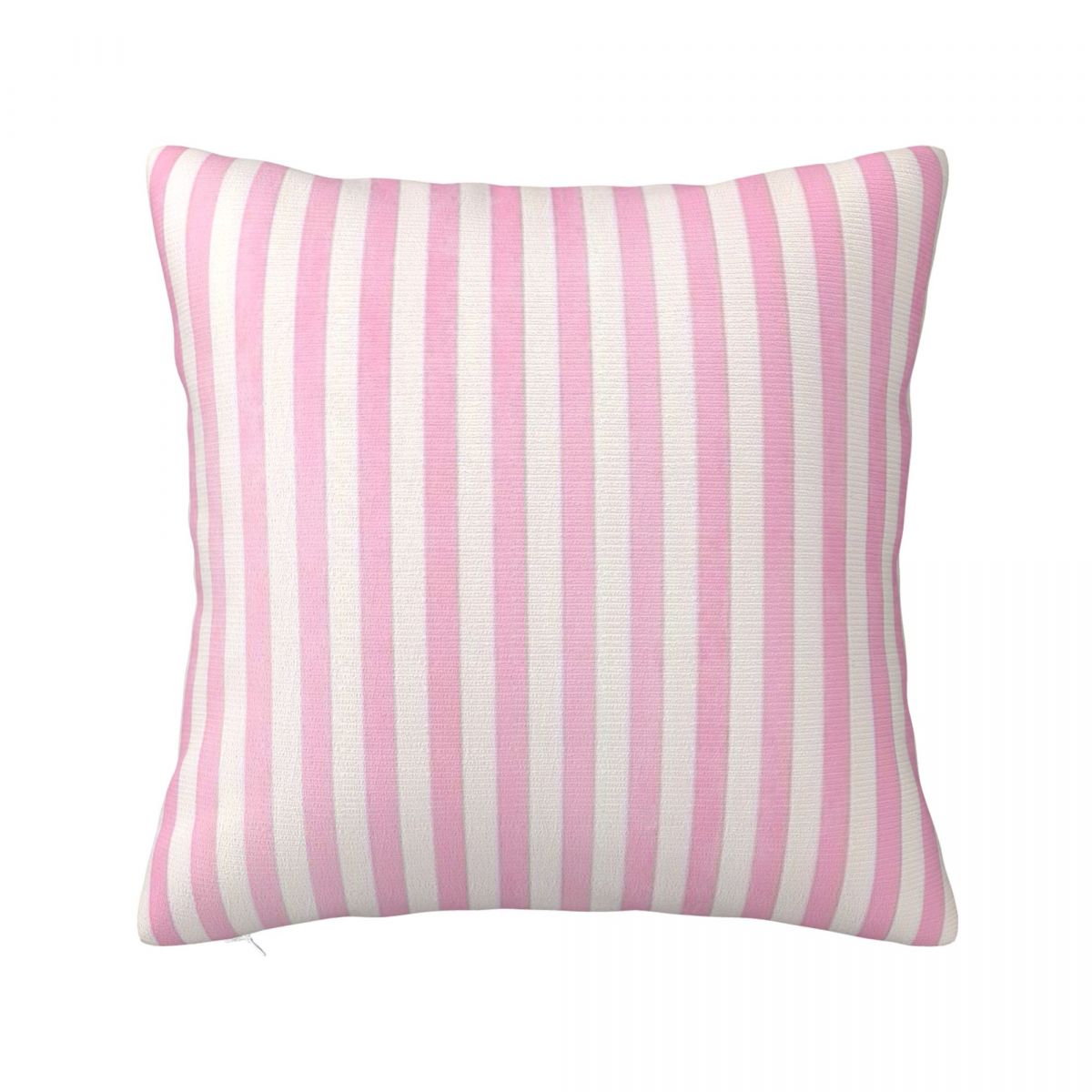 

Pale Pink White Stripes Pillowcase Polyester Cushion Comfort Throw Pillow Sofa Cushions Used for Home Bedroom Living Room 22x22Inch