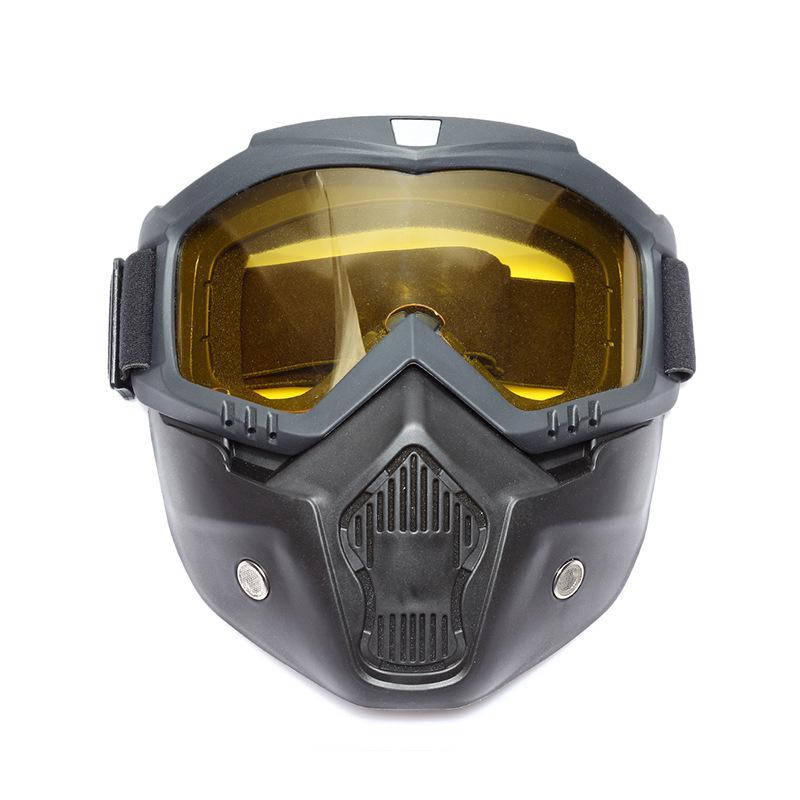 X400 Tactical Windproof Goggles for Cycling, Skiing, and Motorcycling - Military-Grade, Anti-Impact Protection.