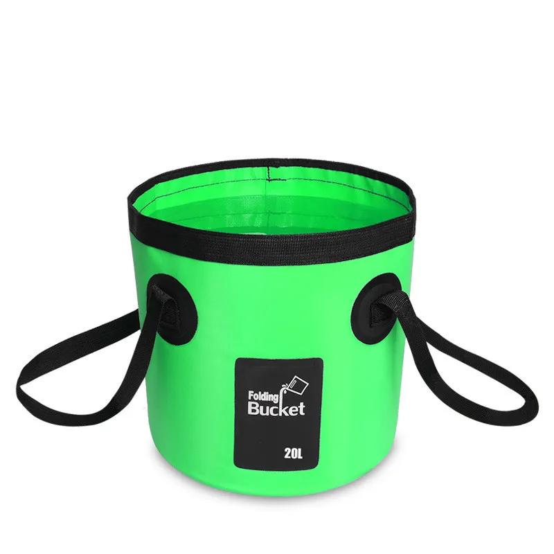 12L 20L Bowl Sink Washing Bag Car Wash Bucket Portable Outdoor Travel Foldable Water Multifunction Folding WF1013