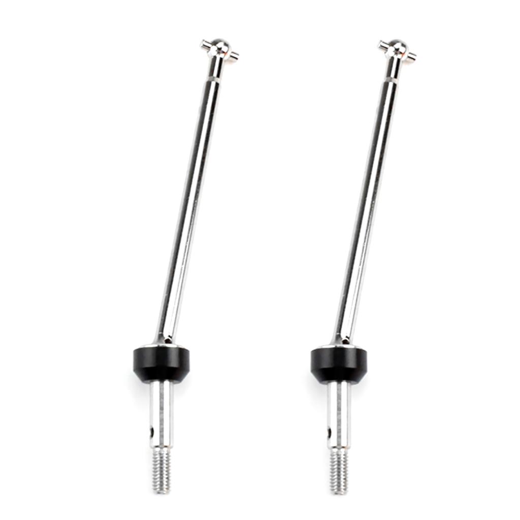 2Pcs/Set 1/10 RC Car Metal Front Wheel Drive Shaft Replacement Repair Parts For Wltoys 104001 1/10 RC Car Accessories