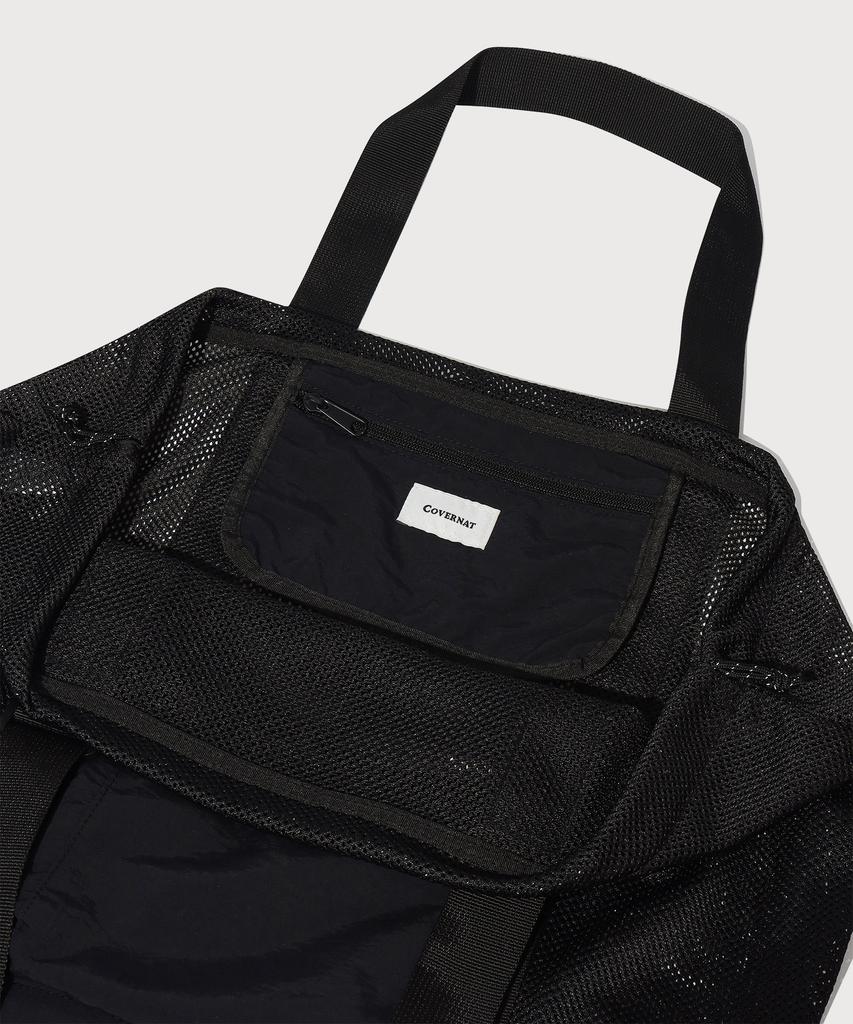 Covernat Mesh String Shoulder Bag Black