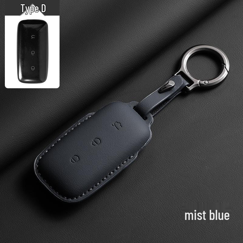Geely Galaxy Starship 7 Key Case Cover with Protective Shell and Buckle for Car Interior Decoration