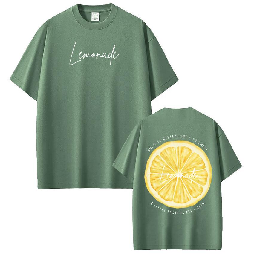 Rapper Louis Tomlinson Lemonade Grafiche Moda Maglietta Uomo Donna Hiphop T-shirt Manica Corta Ampia Casual Alta Qualità Magliette