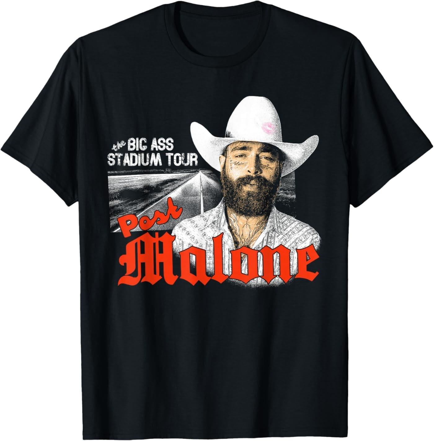 

Post Malone Exclusive Stadium Tour ( 2 Side ) T-Shirt 5XL різнокольоровий