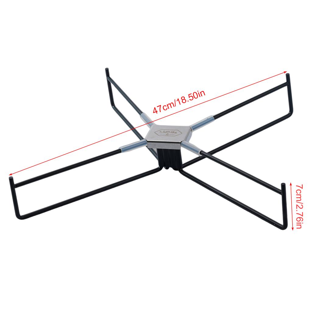 Folding Cooler Stand with Carry Bag Anti-Slip for Camping Hiking BBQ Cooking Picnic Light Weight Foldable Fridge Ice Box Holder