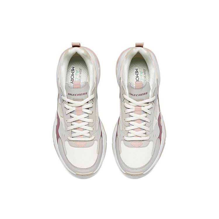 Skechers Stamina V2 'Hellgrau Weiß Rot' Damen 149909-LGMT