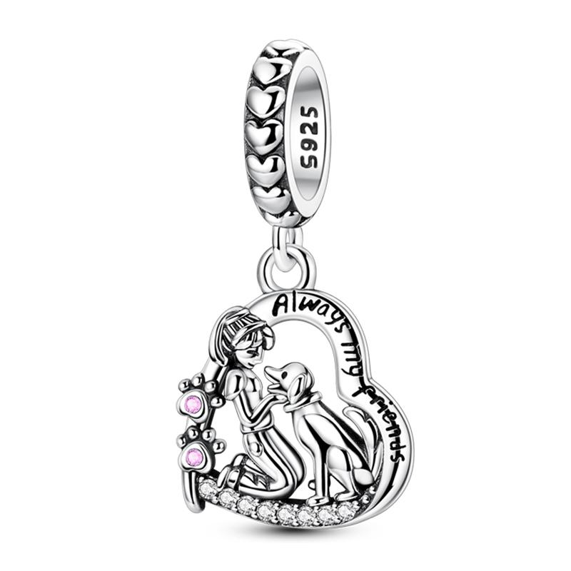 100% Copper Wedding Dress Flower Strawberry Snow Pear Watermelon Sweet 3Mm Charms Beads Pendants Diy Fine Jewelry