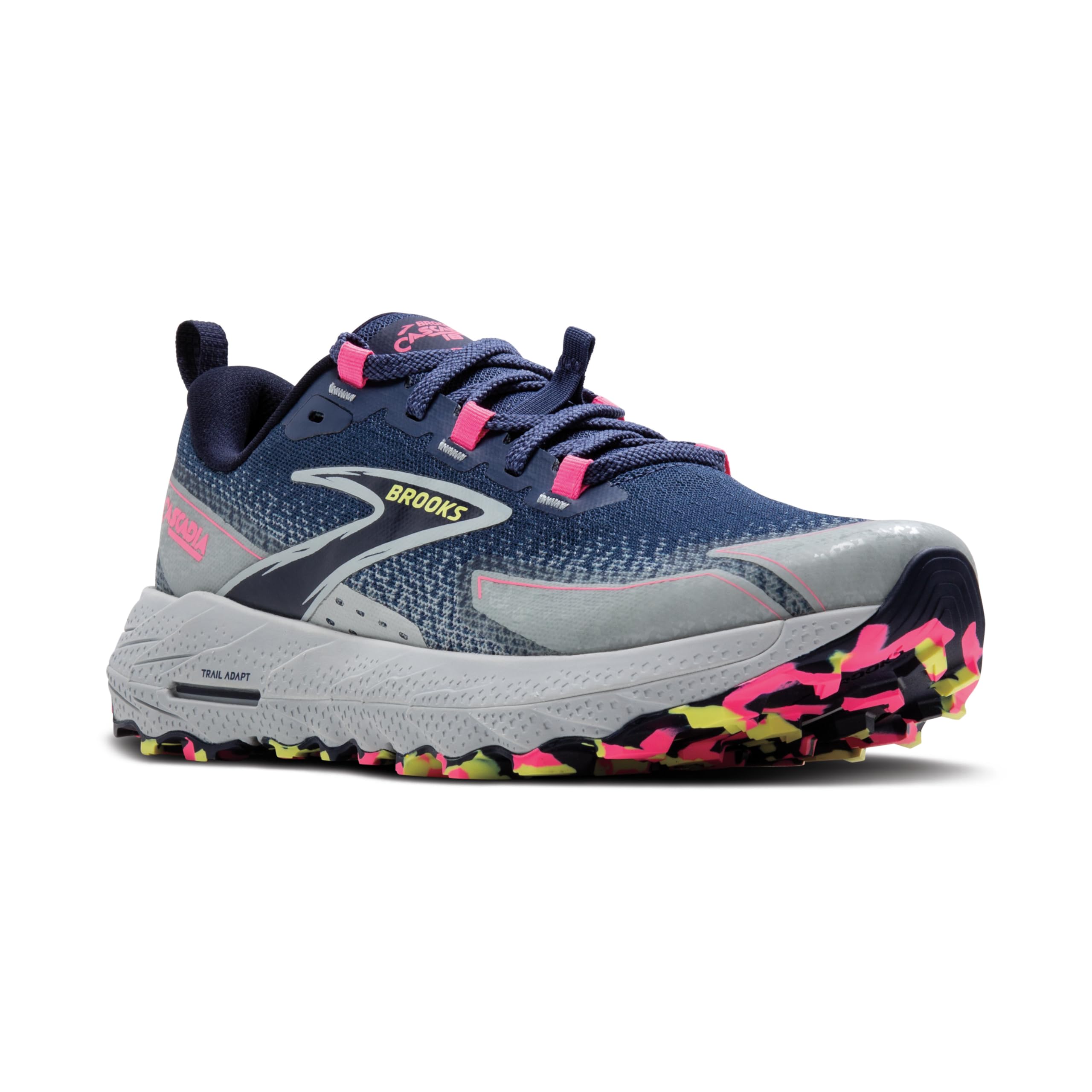 

Trail Running Shoes Sneakers Cascadia 18 BMW4162 Navy cm B [Brooks] Women s 22.5 Темно-синій