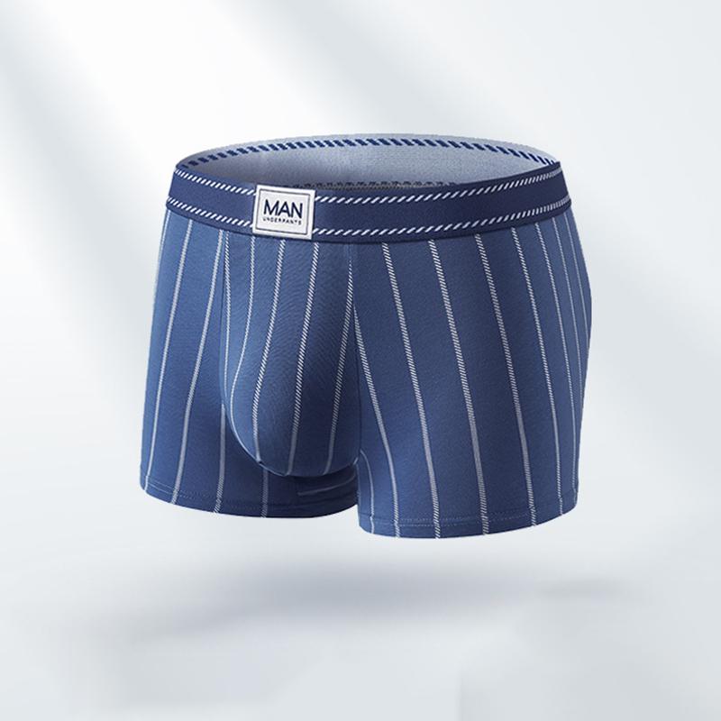 Men Big Size Striped Underwear Underpants Boys Panties Undies Large Boxer Oversize Shorts Knickers Xl-4xl