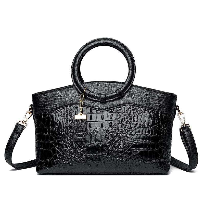 

Роскошные сумки женские сумки дизайнерские женские сумки из крокодиловой кожи 2025 весенние женские зеленые вечерние сумки-тоут через плечо чёрный