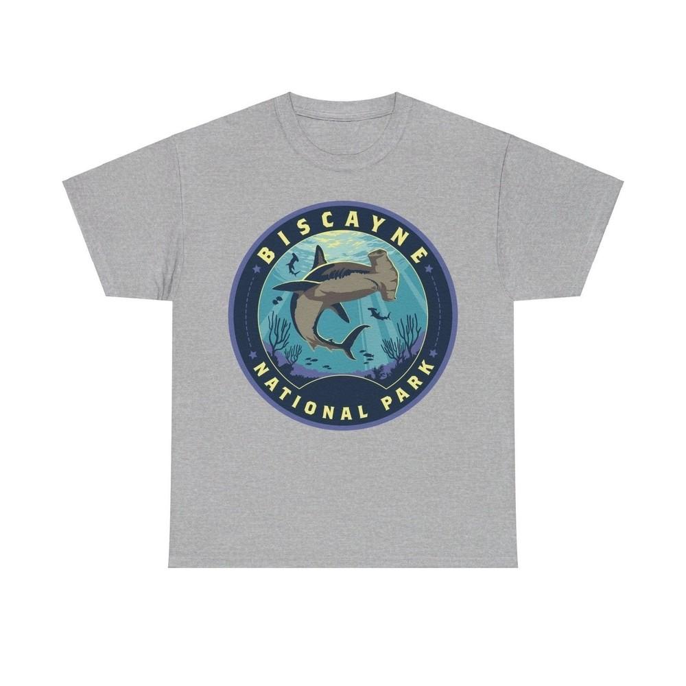 

Biscayne National Park Florida Round Logo T-shirt L