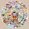 50 Cute Labubu Graffiti Stickers for Phones, Suitcases, and Laptops