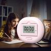 Vibrate Student Small Alarm Clock Countdown Perpetual Calendar Thermometer Creative Clock Multifunctional Luminous Electronic Clock