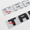 1PC 3D ABS Car Logo Side Sticker Tail Bumper Badge Auto Rear Trunk Emblem Decals Styling Accessories