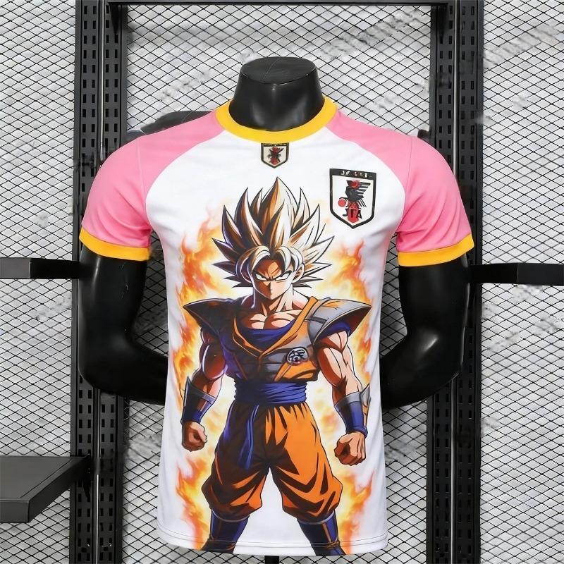 FamilyMatching 2026 Men's Sportswear T-shirt, Men's Fitness & Football Breathable T-shirt, Dragon Ball Z Goku Rugby Jersey
