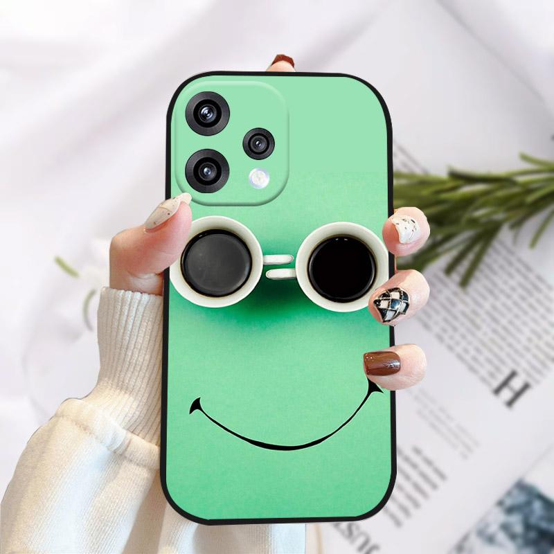 For OPPO Reno15 Reno 15 Pro Max Case Fashion Silicone Soft Protective Cover For OPPO Reno 15Pro 15ProMax Shockproof TPU Bumper