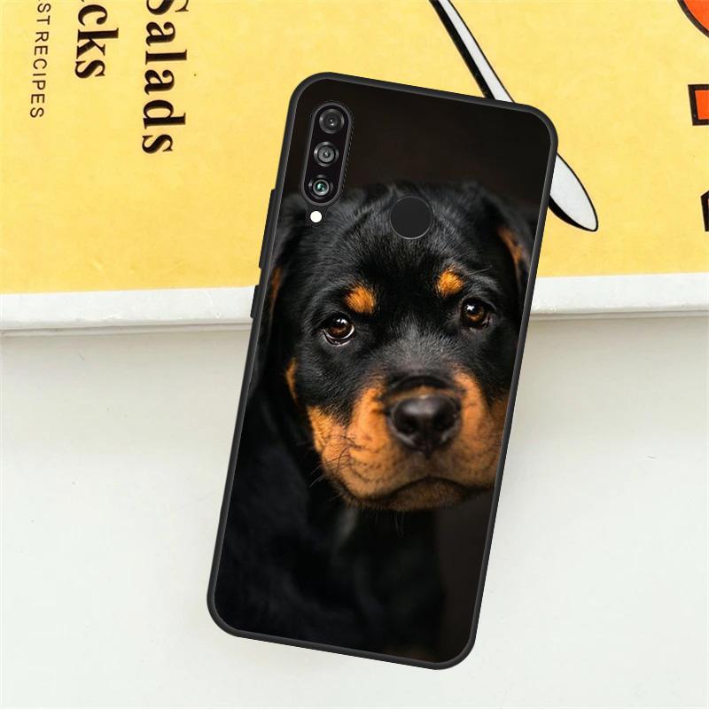 Rottweiler Dog For Huawei Nova Y61 Y73 Y70 Y72 Y60 Y90 Y91 7i 8i 11i 12i 12s 9 10 SE P20 P30 P40 Lite Case