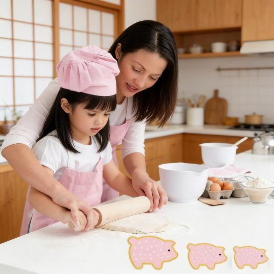 5Pcs/Set Stainless Steel Donut Cookie Cutter Double-Sided Baking Tool Embossed Donut Maker Sweet Bread Pastry Mold Kitchen Tool