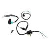 Kick Start Engine Wiring Harness CDI Box Spark Plug Ignition Coil Handle Switch Loom Kit for 50cc