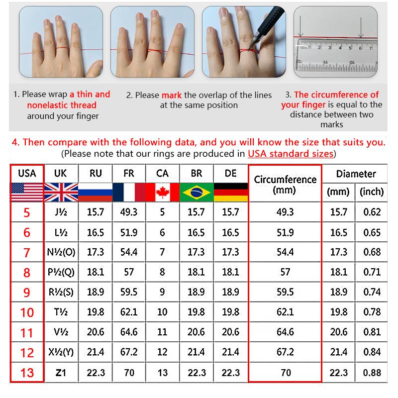 Elegant Simple Style Rings with Shiny Round Cubic Zirconia for Women Wedding Flashy Party Anniversary Gift Accessories