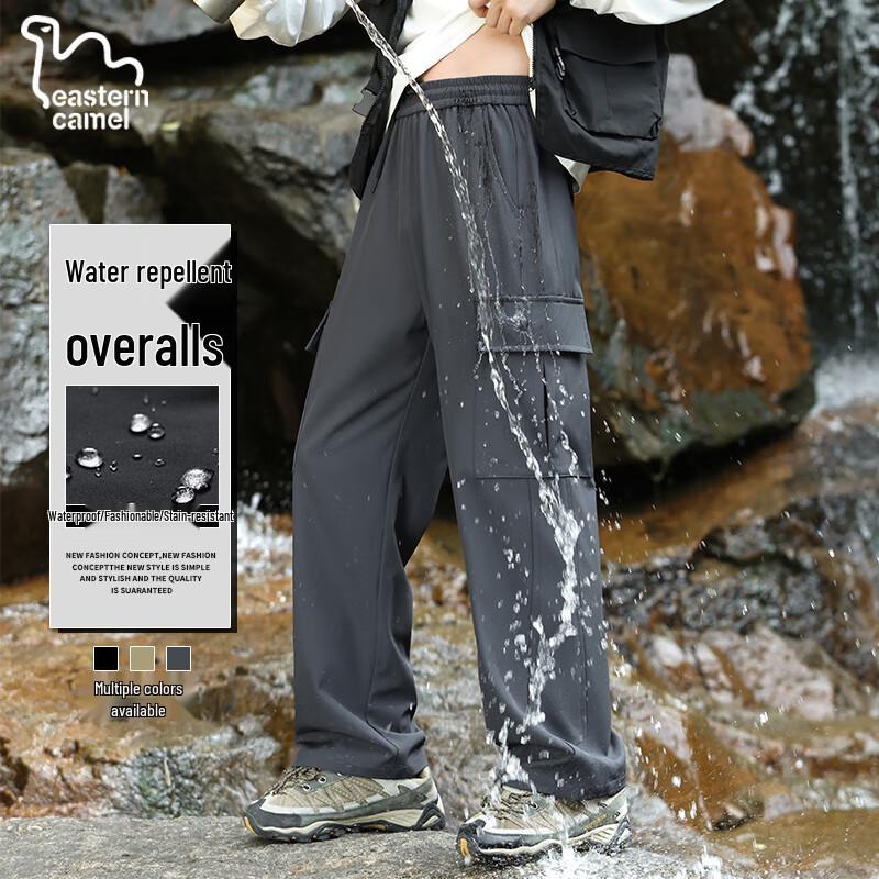 

EASTERN CAMEL Men s Outdoor Windproof Waterproof Straight-Leg Cargo Pants 4XL