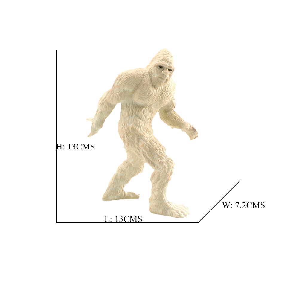 Wild Man Model Toys Ape Man Figurines Miniature People Figures Plastic Toys for Children Kids Gifts Desk Decor Collectible Games
