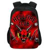 Printed Stranger Things Peripheral Double-Layer Schoolbag, Cartoon Stragner Things Student Computer Backpack