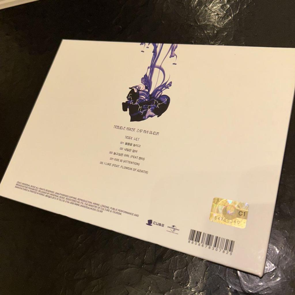 [USED] (1010) Trouble Maker 2nd Mini Album Chemistry