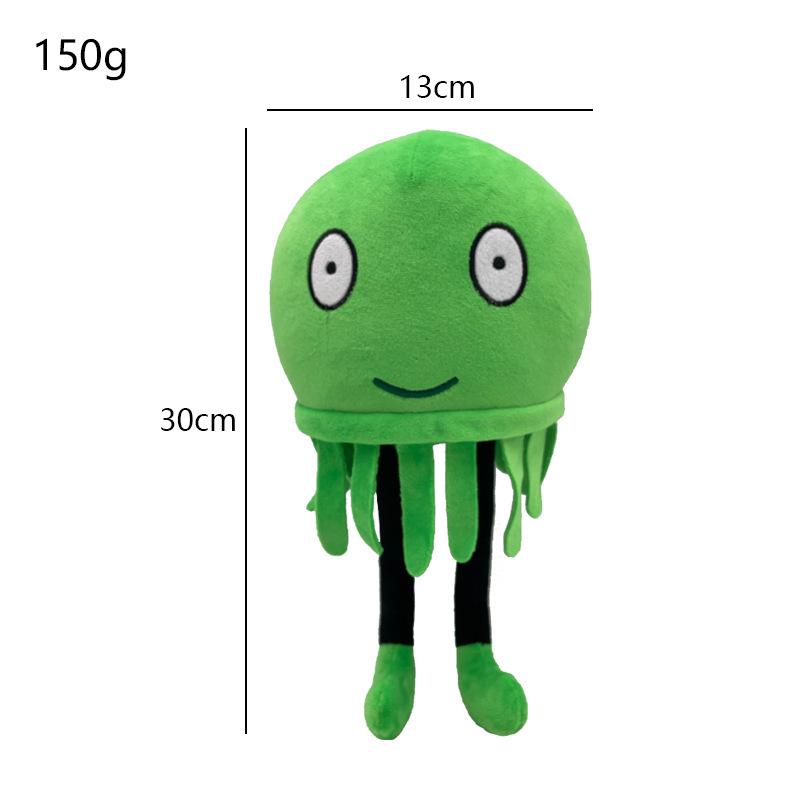Plyšová hračka Desktop Pet Salamander Octopus Doll Herní panenka
