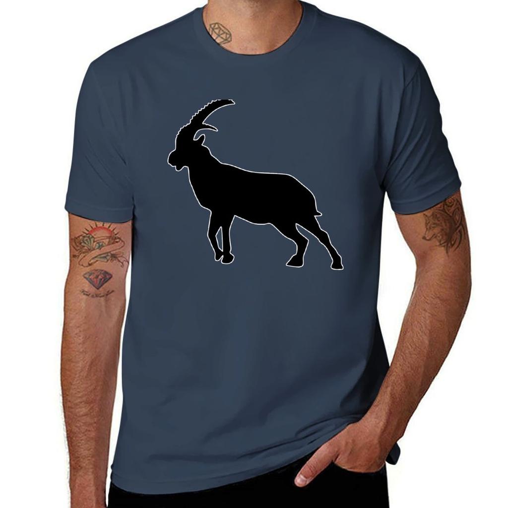 Ibex Mountain Ibex Mountain Ibex T-shirt Mens Graphic T Shirts T Shirts For Man Cotton Funny Cotton T Shirt Man T-shirt
