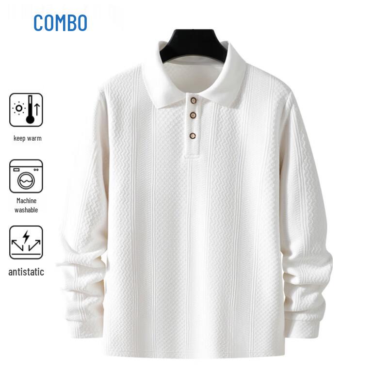 Combo Men's American Vintage Crew Neck Pullover Sweatshirt