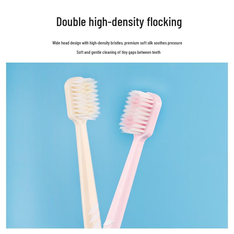 Dr. Ya Cotton Soft Toothbrush - Family 8-Pack