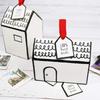 20Sets Wedding Gift Box Candy Box, Low House-Shaped Party Favor Packaging Box