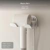 WallMounted Hair Dryer Holder, NoDrill Bathroom Organizer, Plastic Storage Rack