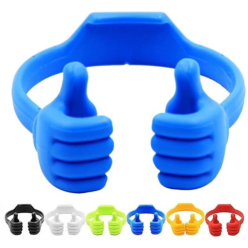 Thumbs Up Tablet Lazy Stand Desktop Smartphone Bracket Universal Portable Mobile Phone Holder For iPhone iPad Huawei Realme OPPO