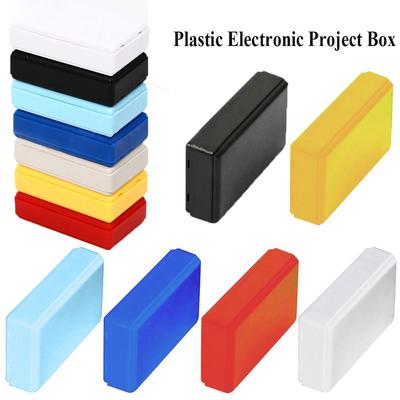 1/4 Stück Wasserdichtes Schwarzes/Weißes/Blaues DIY Gehäuse Instrumentenkoffer Kunststoff Elektronikprojektbox Elektrobedarf Gehäuseboxen