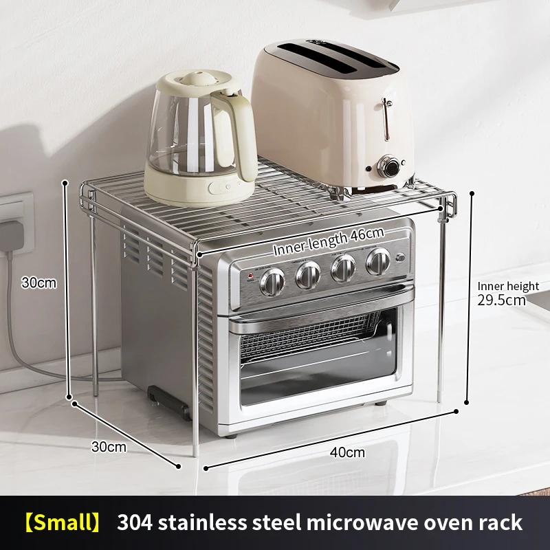 For Estante Horno Microondas De Cocina, Estante Para Sorage, SoporteMicroondas Que Ahorra Espacio, Estante Para Encim