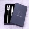 Luxury Cutlery With Rhinestone Handle Stainless Steel Knife Fork Spoon Tableware Flatware Set Festival Kitchen Dinnerware Gift