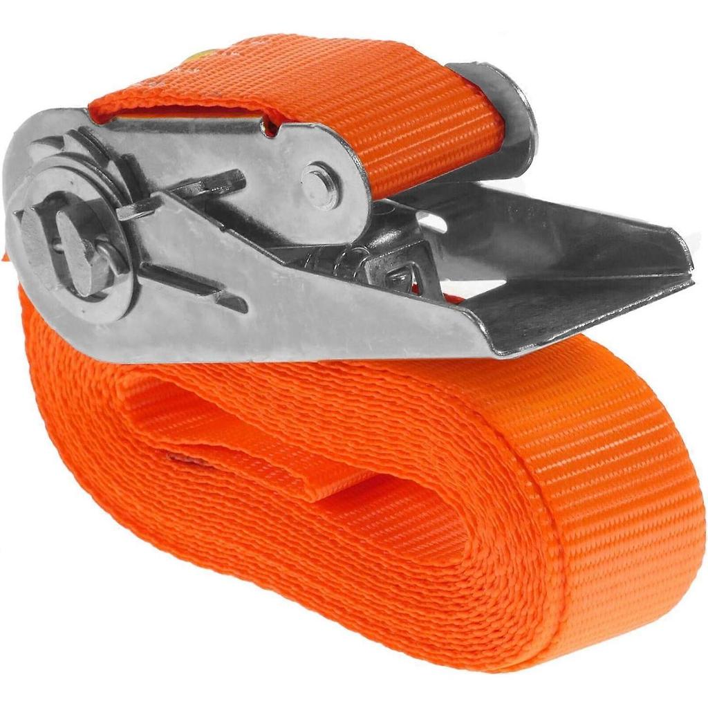 4pcs 800kg 4m One-Piece Ratchet Tie Down Straps Lashing Straps