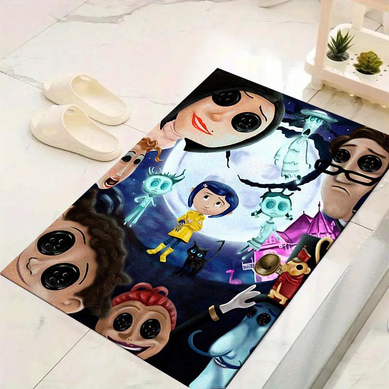 Coraline Carpet Rug for Living Room Bedroom Home Sofa Decoration,Kids play Non-slip Floor Mat