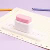 3-Hole Punch Handheld Metal And Plastic No-Paper-Shred Design For B5 Paper