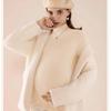 Maternity Clothing Autumn and Winter New Semi-turtleneck Inner Cover Does Not Show Warmth Pleated Bottoming Shirt