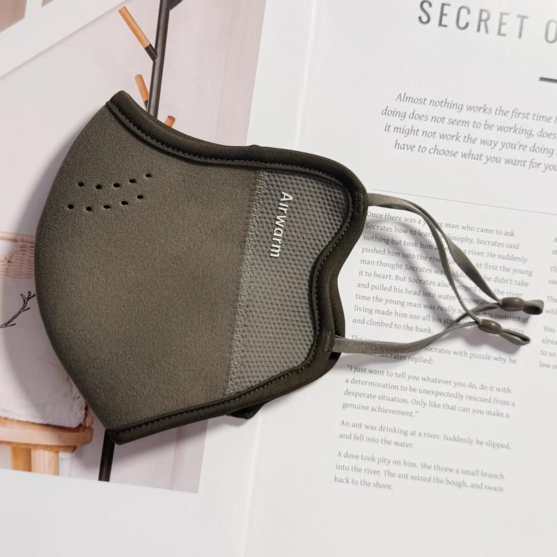 

Unisex 3D Velvet Warm Face Mask - Breathable, Cycling, Sunscreen, Cold-Proof for Autumn/Winter One Size