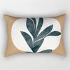 30x50 Nordic Abstract Geometric Splicing Leaf Plant Print Pillowcase Modern Fashion Polyester Cushion Cover Sofa Home Decor
