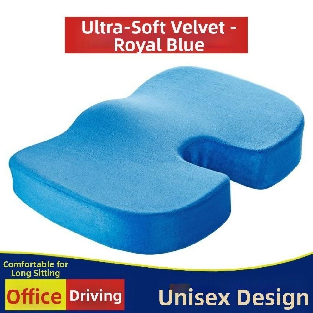 Non-slip Hemorrhoid Seat Cushion Slow Rebound Orthopedic Seat Cushion  for Home Office School