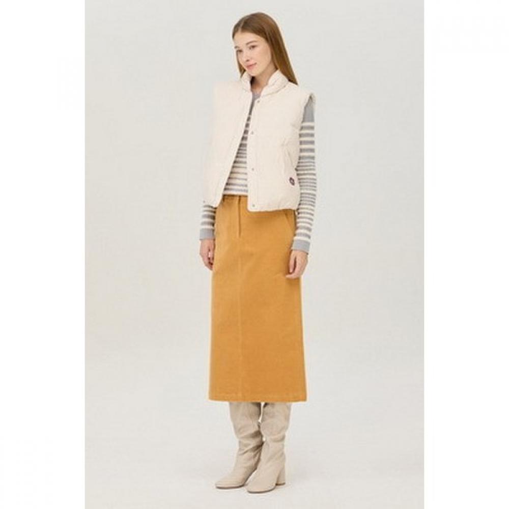 Benetton Duck Down Padding Vest With Gap Slit Bapdg5461