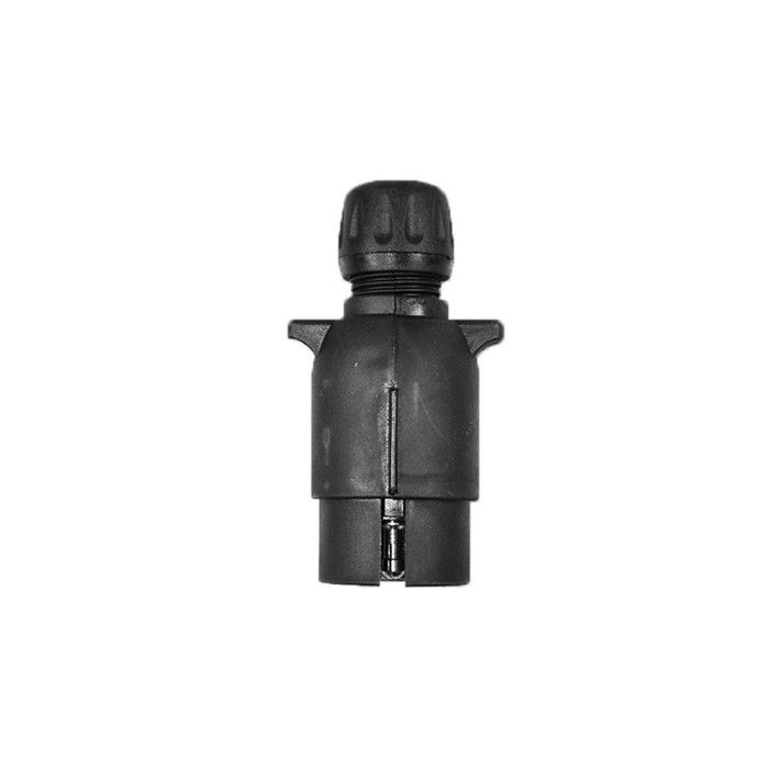 Fiche électrique - Non spécifié - 7 pôles - Plastique - Noir - Mâle