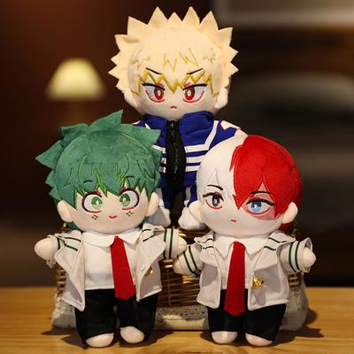 My Hero Academia Plush Toy 20cm Anime Character Dolls with PP Cotton Filling Soft Anime Stuffed Animals for Decor And Gifts